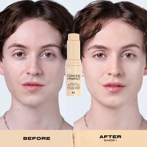 CONCEAL AND PERFECT BLUR OUT, TINTA DE MAQUILLAJE EN STICK - MILANI