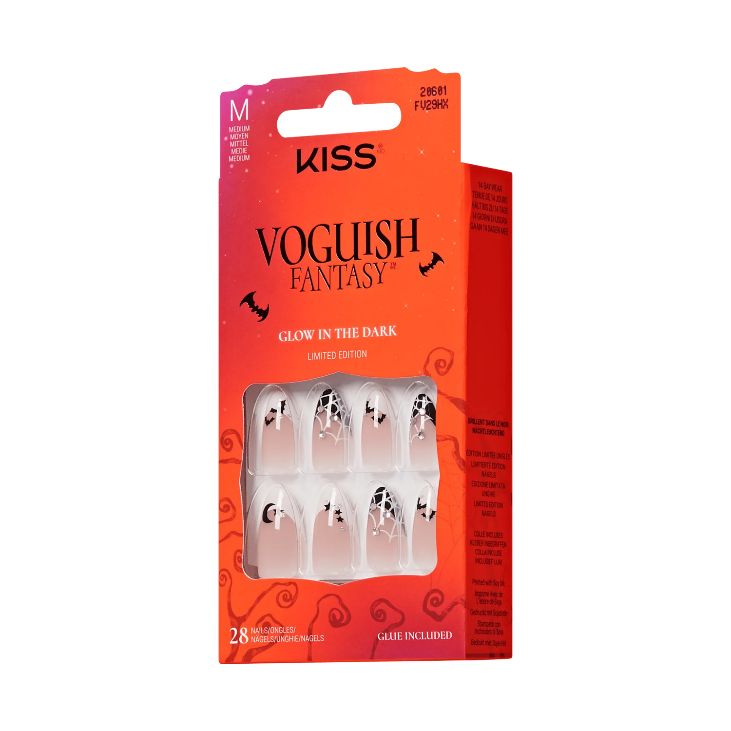 UÑAS POSTIZAS VOGUISH FANTASY NAILS WITCH OUT - KISS