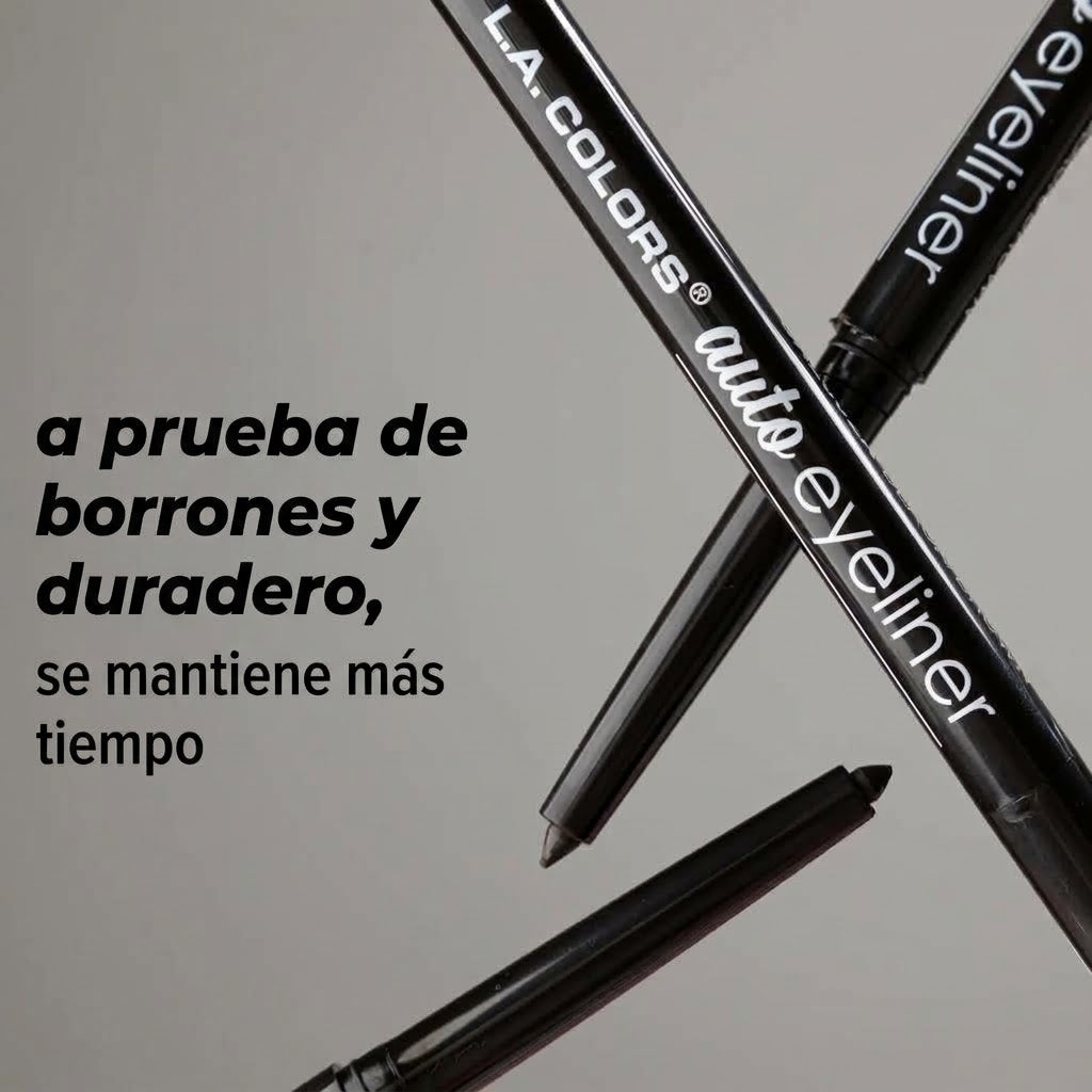 LÁPIZ DELINEADOR DE OJOS RETRACTIL COLOR CAFÉ - LA COLORS