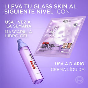 DERMO EXPERTISE REVITALIFT GLASS SKIN CREMA LÍQUIDA - LOREAL