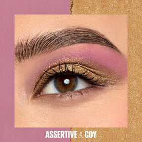 COLOR RIVALS ASSERTIVE X COY SOMBRAS PARA OJOS - MAYBELLINE