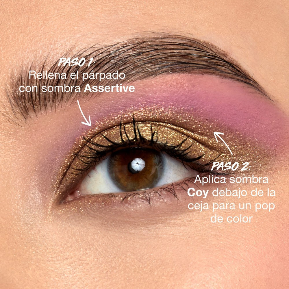 COLOR RIVALS ASSERTIVE X COY SOMBRAS PARA OJOS - MAYBELLINE