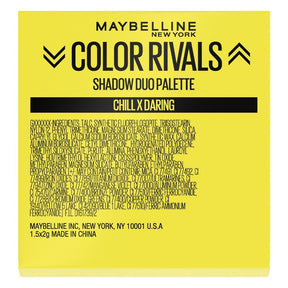 COLOR RIVALS CHILL X DARLING SOMBRAS PARA OJOS - MAYBELLINE