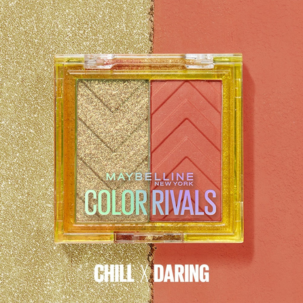 COLOR RIVALS CHILL X DARLING SOMBRAS PARA OJOS - MAYBELLINE