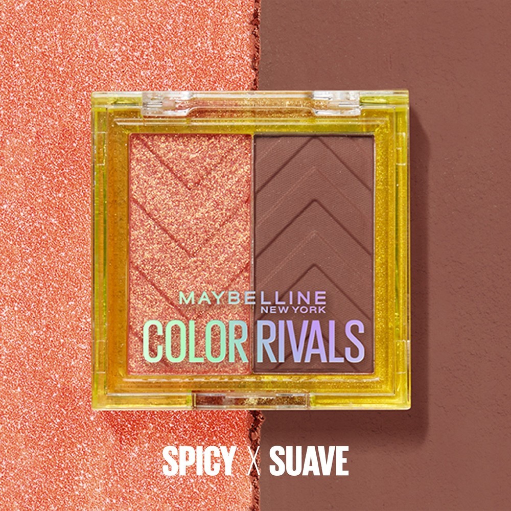 COLOR RIVALS SPICY X SUAVE SOMBRAS PARA OJOS - MAYBELLINE