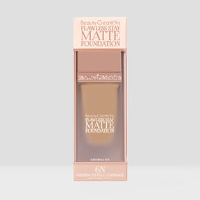 BASE DE MAQUILLAJE FLAWLESS STAY MATTE - BEAUTY CREATIONS