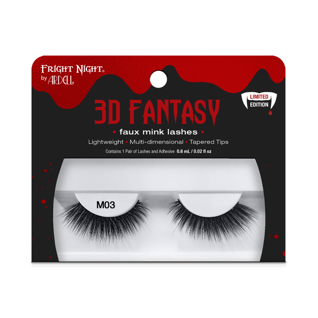 PESTAÑAS POSTIZAS FRIGHT NIGHT 3D FAUX MINK LASH - ARDELL