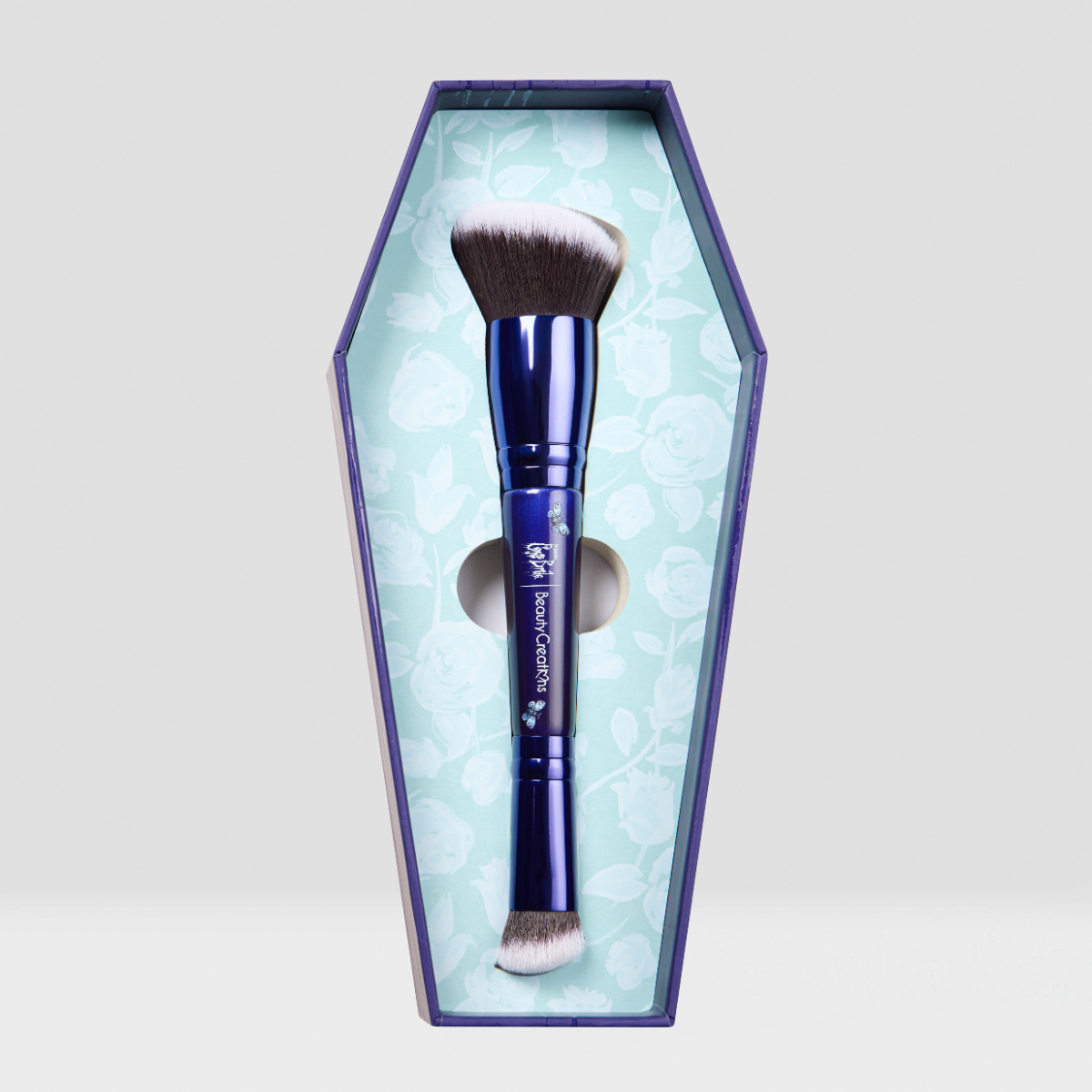 CORPSE BRIDE BROCHA DOBLE PARA CONTORNO BRIDAL BRUSH - BEAUTY CREATIONS X TIM BURTONS