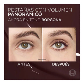 PANORAMA, MÁSCARA DE PESTAÑAS BURGUNDY - L'ORÉAL PARIS