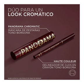 PANORAMA, MÁSCARA DE PESTAÑAS BURGUNDY - L'ORÉAL PARIS