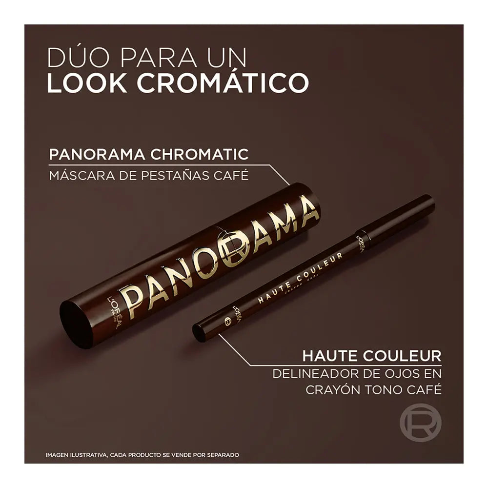 PANORAMA, MÁSCARA DE PESTAÑAS BROWN - L'ORÉAL PARIS
