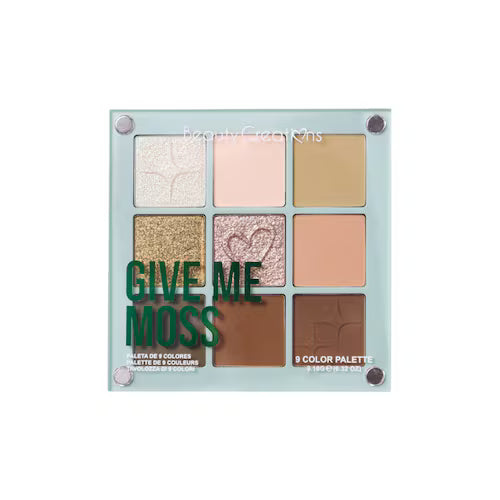 PALETA DE SOMBRAS MAGNETIC SHADOW PALETTE GIVE ME MOSS - BEAUTY CREATIONS