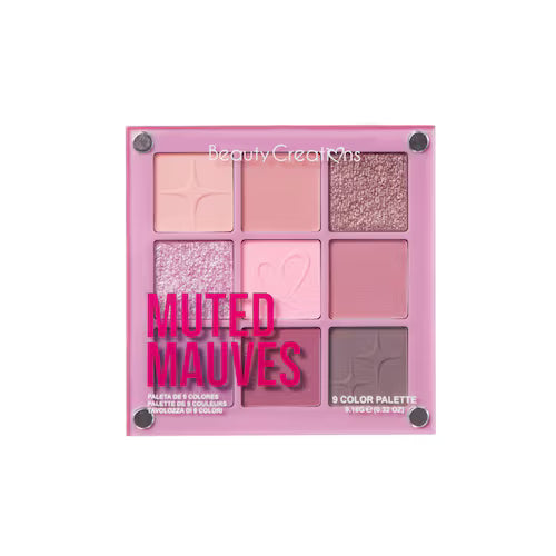 PALETA DE SOMBRAS MAGNETIC SHADOW PALETTE MUTED MUAVES - BEAUTY CREATIONS