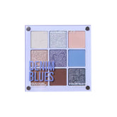 PALETA DE SOMBRAS MAGNETIC SHADOW PALETTE DENIM BLUES - BEAUTY CREATIONS