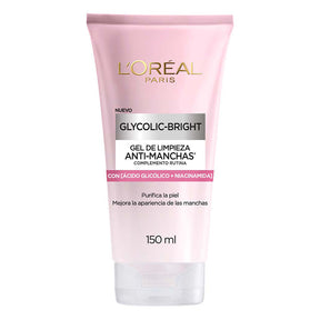 GLYCOLIC BRIGHT LIMPIADOR  FACIAL EN GEL -  LOREAL DERMO EXPERTISE