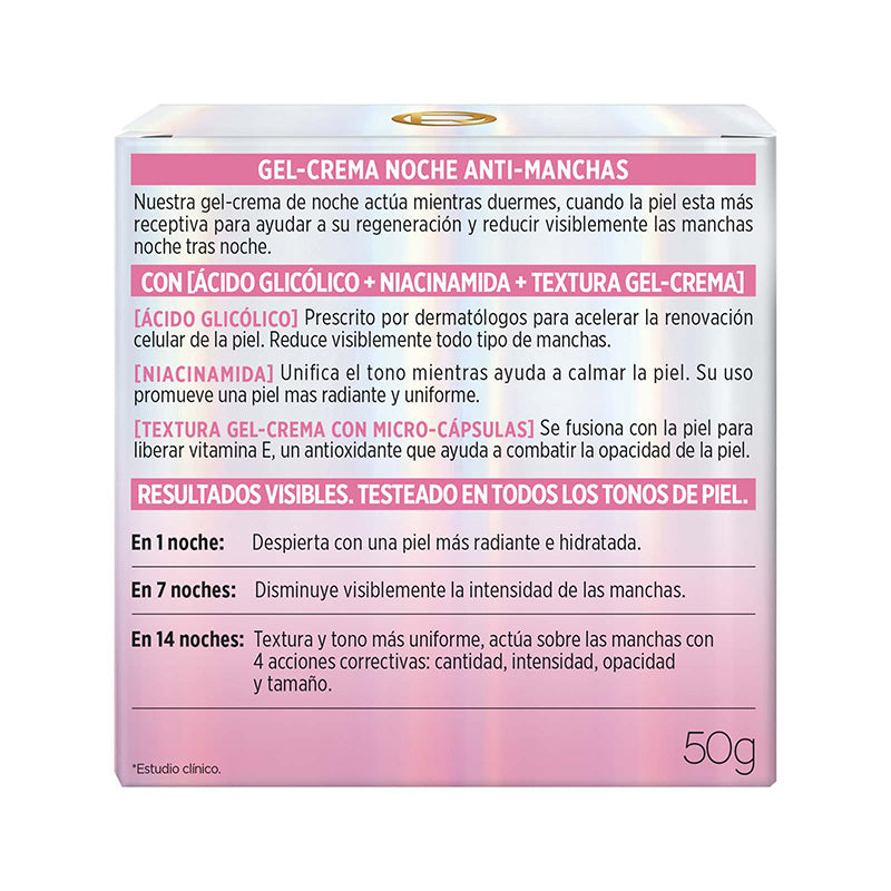 GLYCOLIC BRIGHT CREMA DE  NOCHE -  LOREAL DERMO EXPERTISE