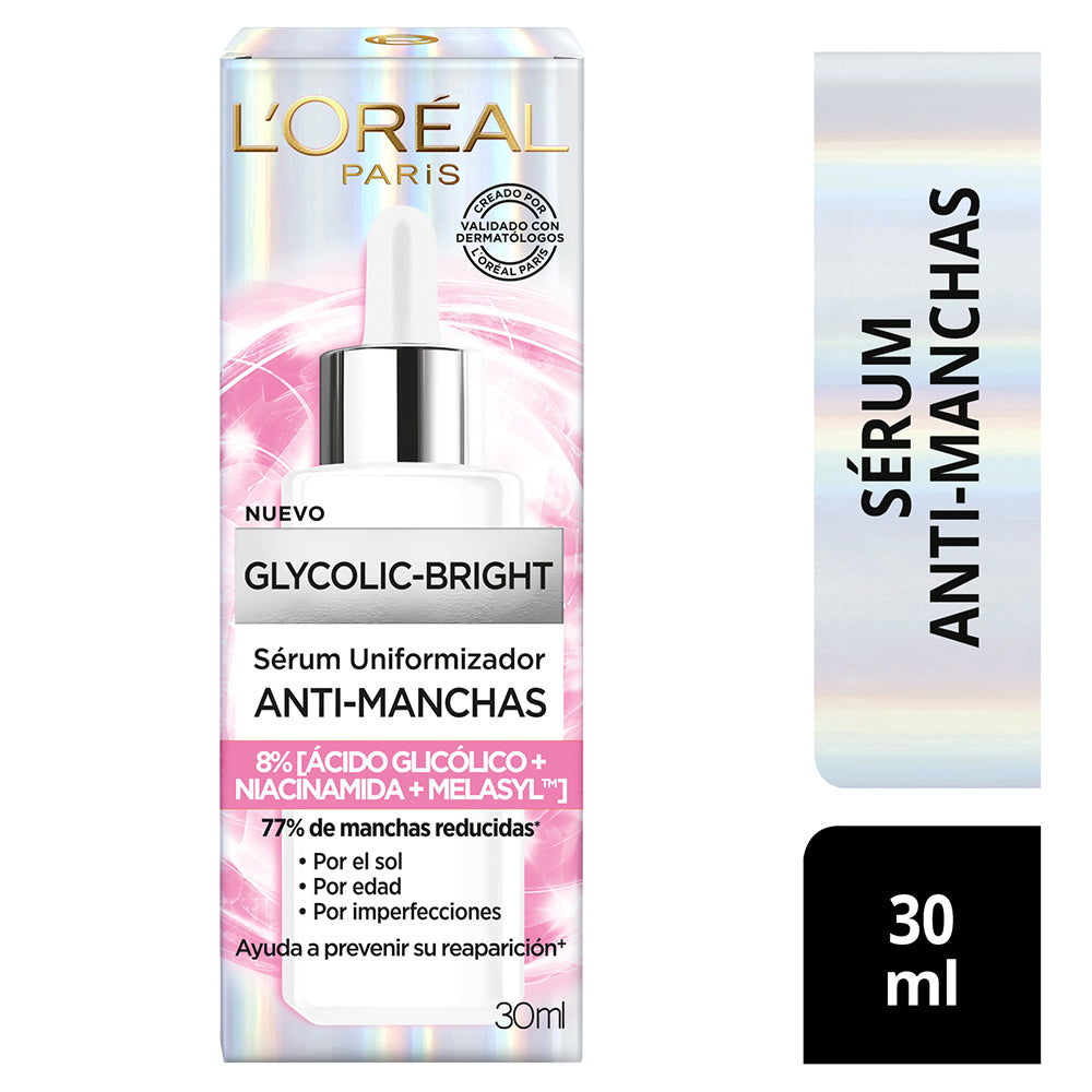 GLYCOLIC BRIGHT SERUM 30ML - LOREAL DERMO EXPERTISE