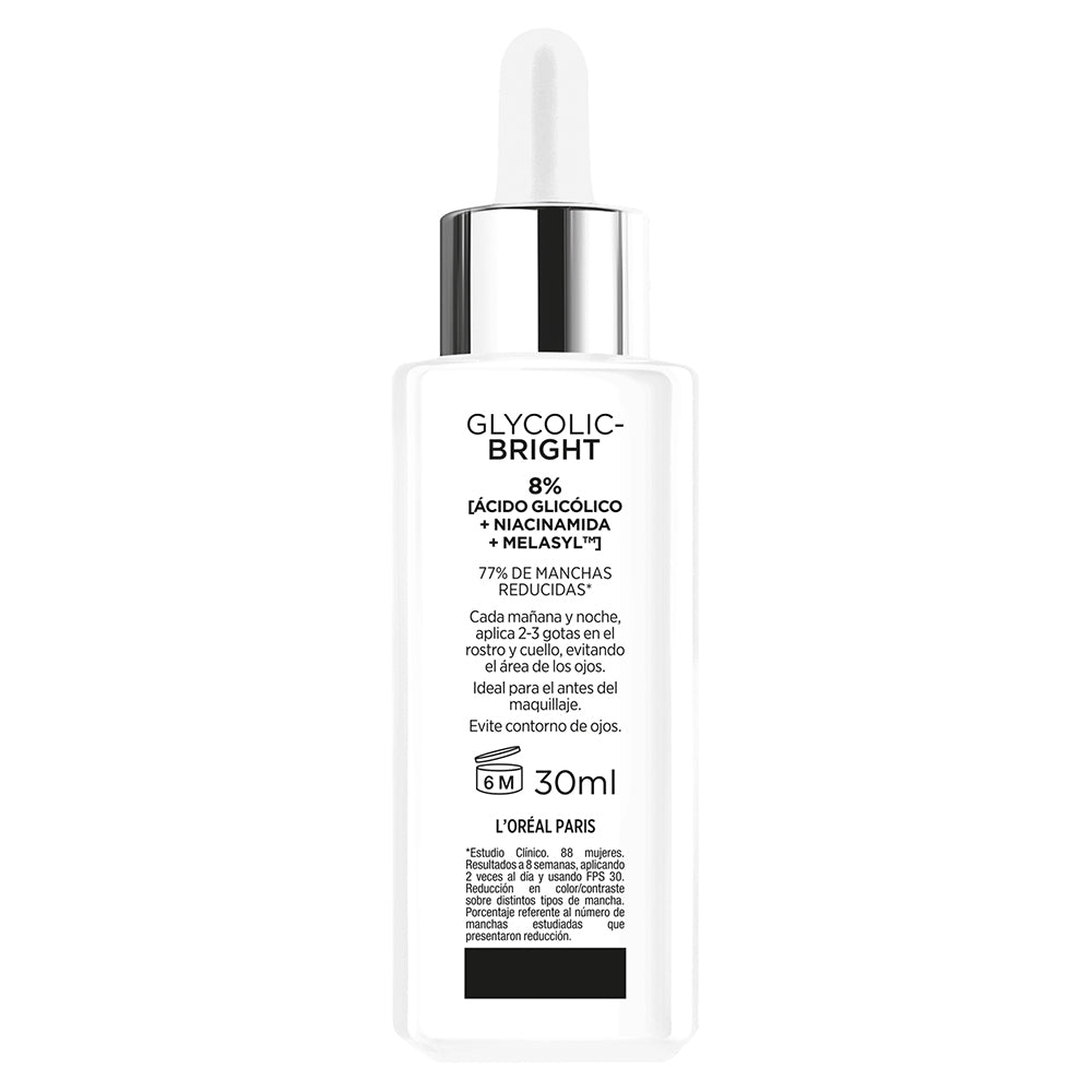 GLYCOLIC BRIGHT SERUM 30ML - LOREAL DERMO EXPERTISE