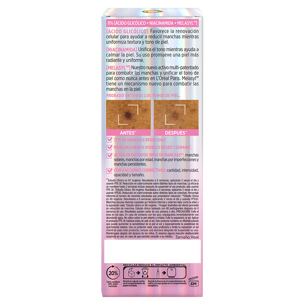 GLYCOLIC BRIGHT SERUM 30ML - LOREAL DERMO EXPERTISE