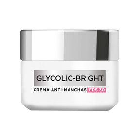 GLYCOLIC BRIGHT CREMA DÍA ANTI MANCHAS FPS30 50ML - LOREAL DERMO EXPERTISE