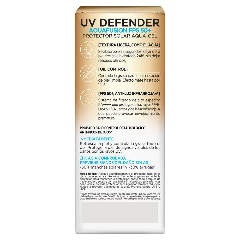 UV DEFENDER AQUAFUSION FPS50 - LOREAL DERMO EXPERTISE