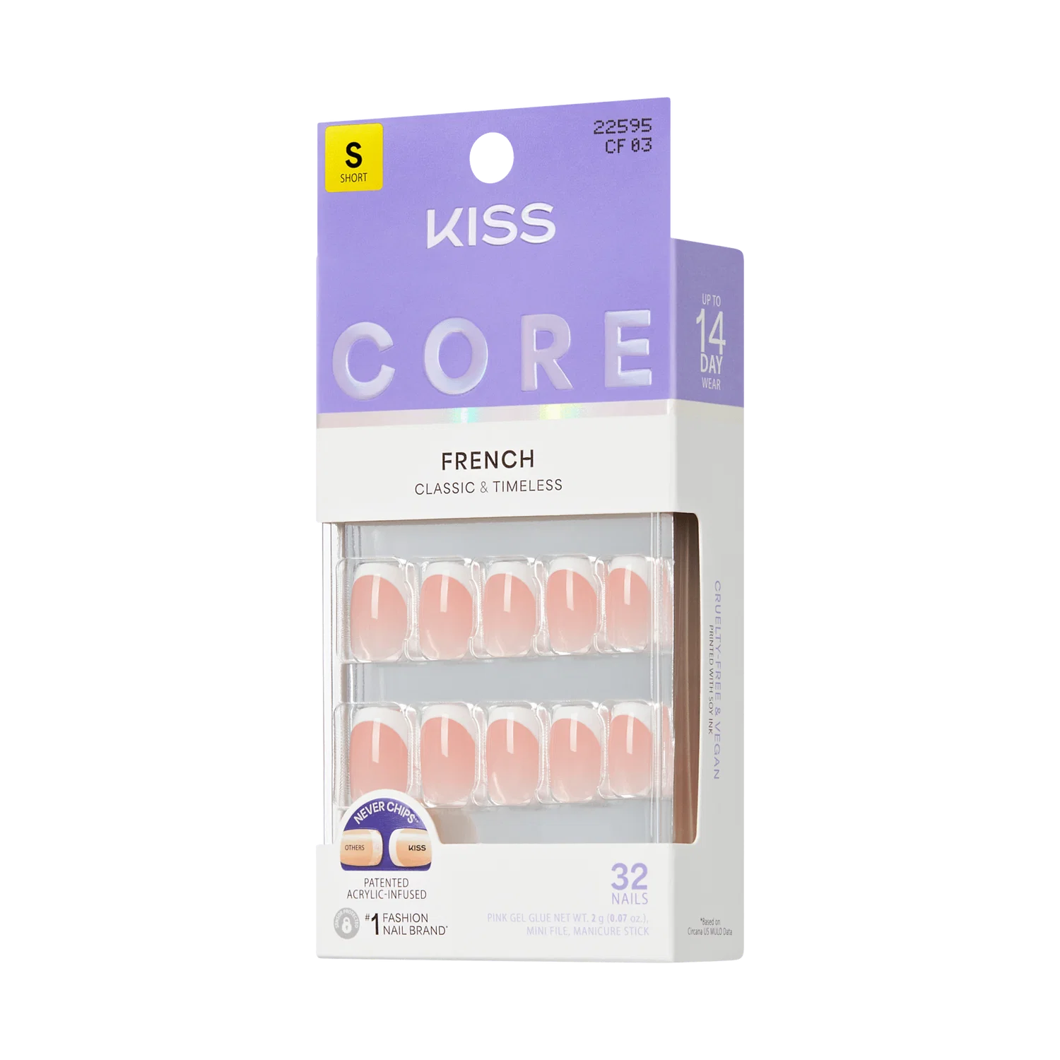 UÑAS POSTIZAS SNAPSHOT CORE - KISS