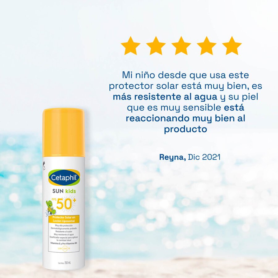 SUN KIDS BLOQUEADOR SOLAR FPS50 150ML - CETAPHIL