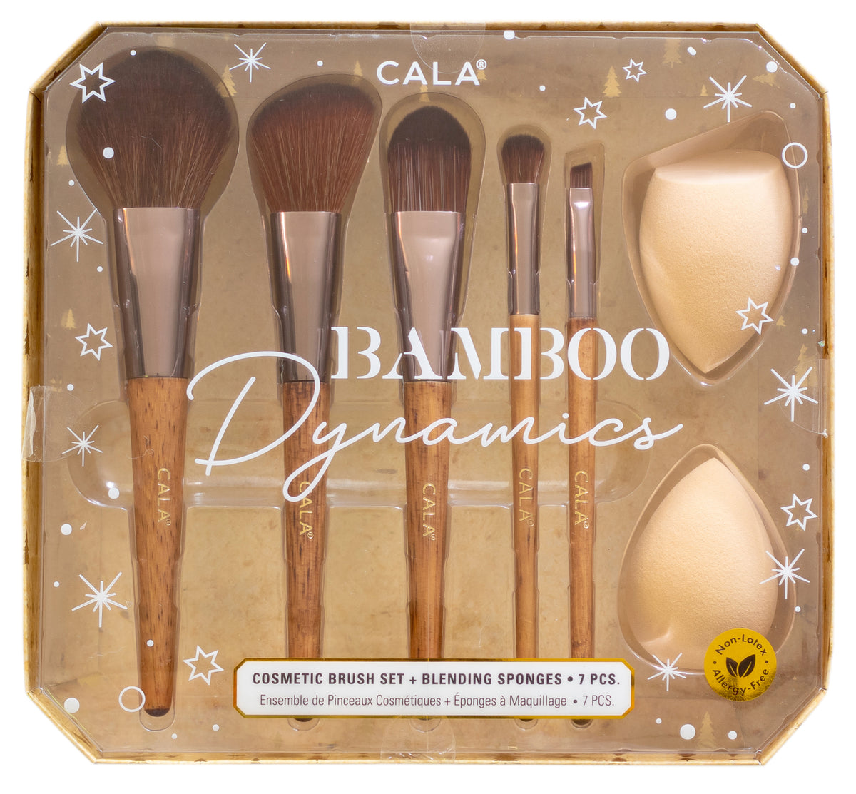 SET DE BROCHAS Y BLENDER BAMBOO DYNAMICS - CALA