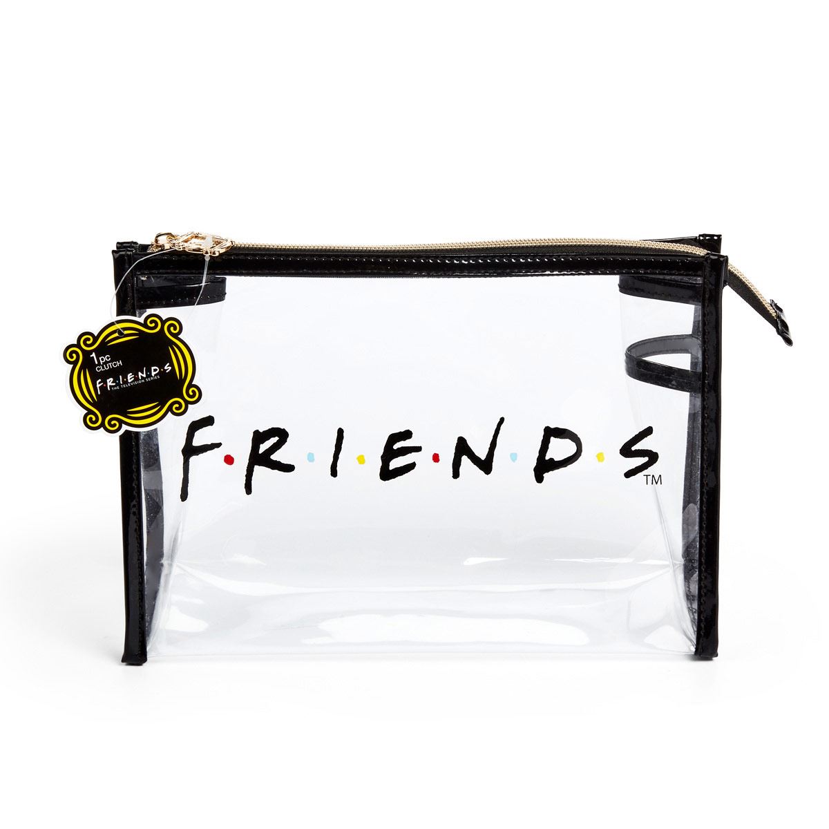 COSMETIQUERA TRANSPARENTE FRIENDS - OUTLET SCUNCI