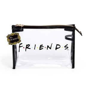 COSMETIQUERA TRANSPARENTE FRIENDS - OUTLET SCUNCI