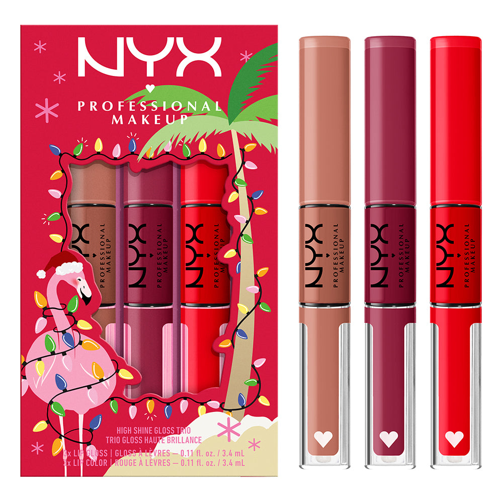 TRIO LABIALES LÍQUIDOS SHINE LOUD HOLIDAYS - OUTLET NYX PROFESSIONAL MAKEUP