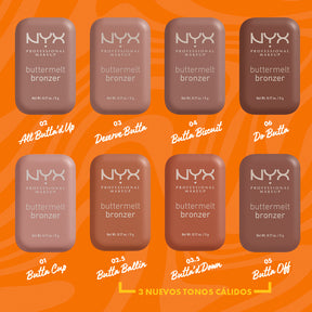 BUTTERMELT BRONZER - NYX PROFESSIONAL MAKEUP