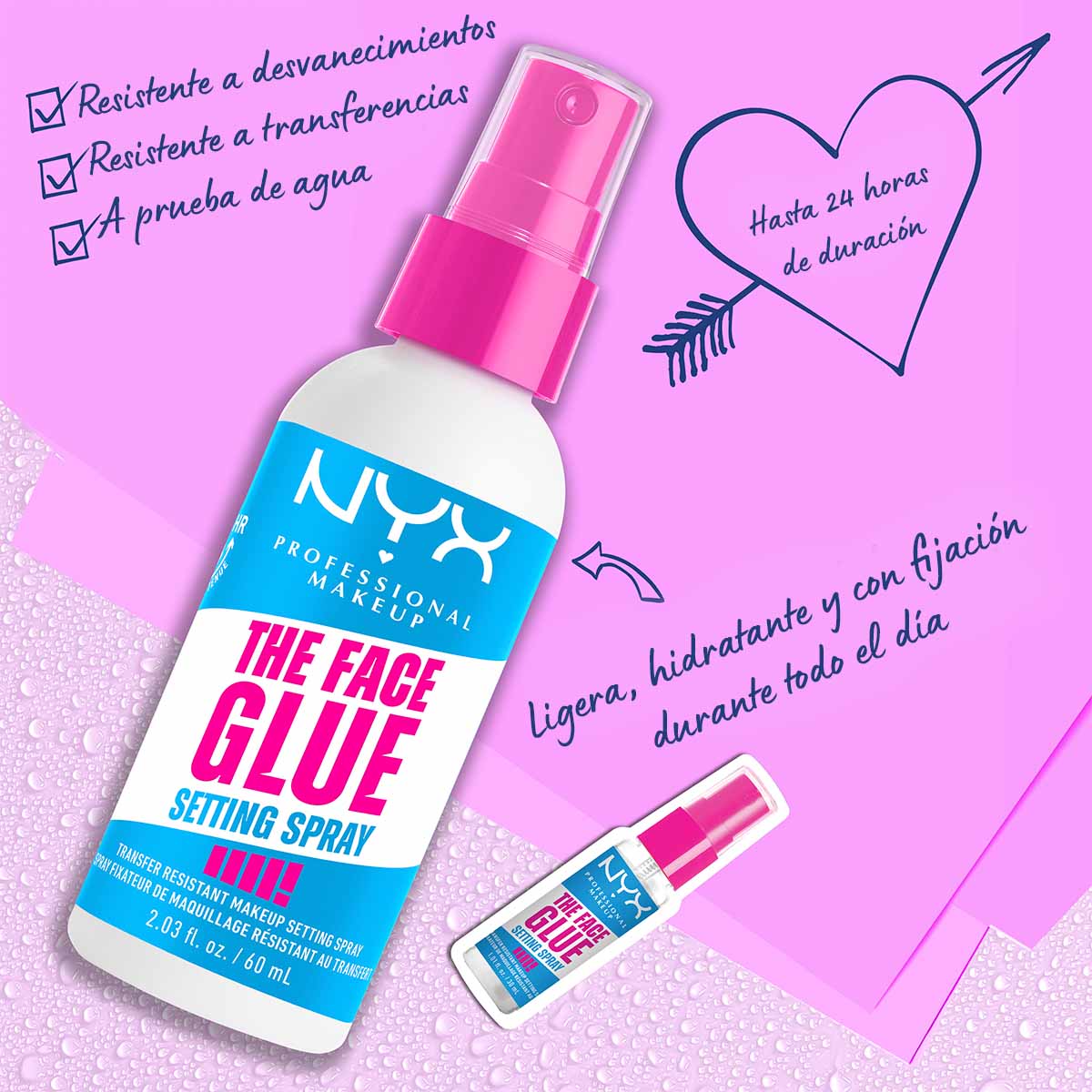 FACE GLUE FIJADOR DE MAQUILLAJE - NYX PROFESSIONAL MAKEUP