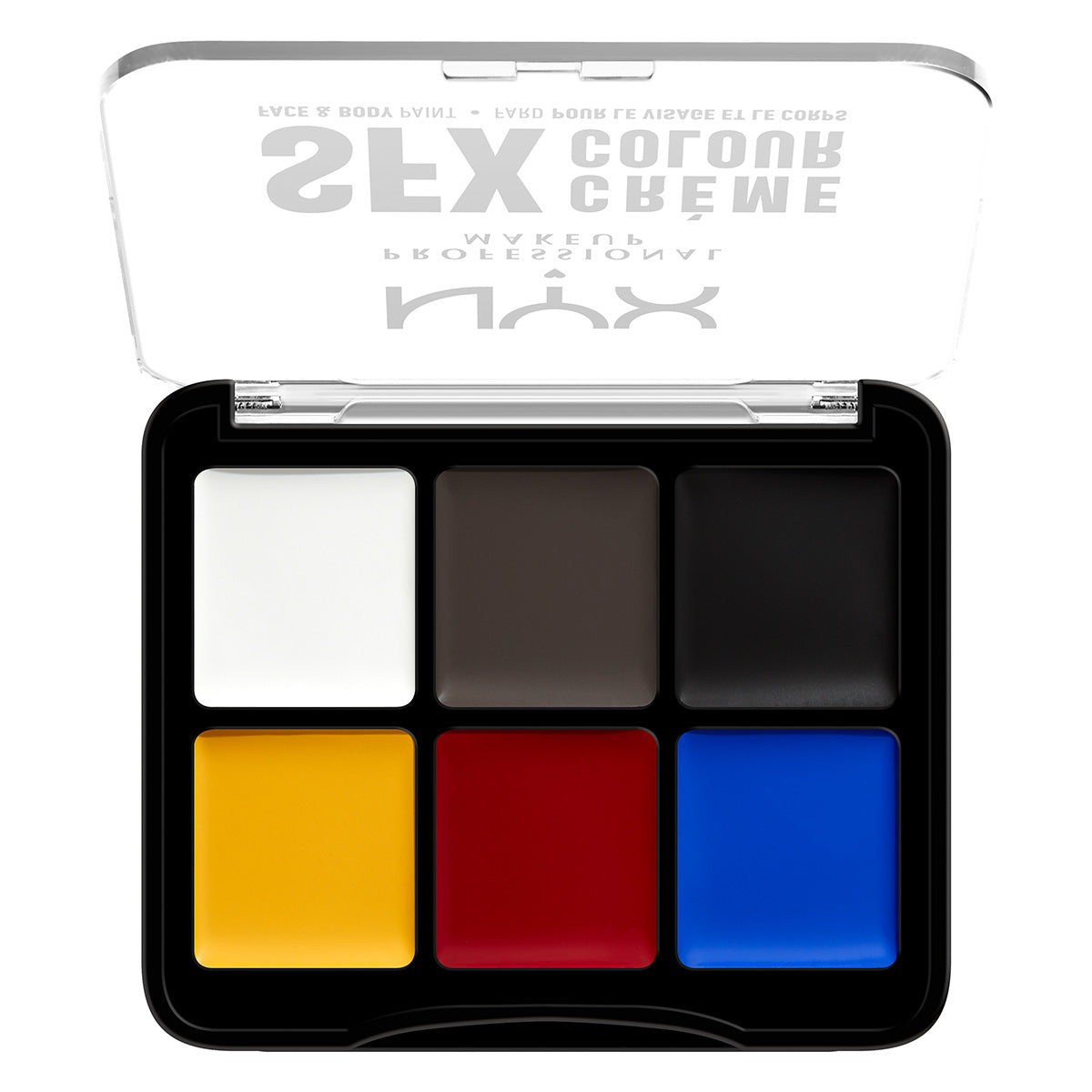 PALETA DE COLORES PRIMARIOS HALLOWEEN'24 SFX PAINT - NYX PROFESSIONAL MAKEUP