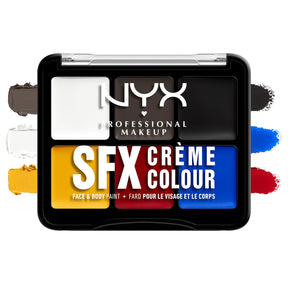 PALETA DE COLORES PRIMARIOS HALLOWEEN'24 SFX PAINT - NYX PROFESSIONAL MAKEUP