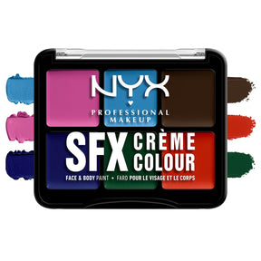 PALETA DE COLORES SECUNDARIOS HALLOWEEN'24 SFX PAINT - NYX PROFESSIONAL MAKEUP