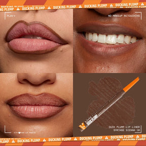 LIP COMBO DELINEADOR DUCK PLUMP + FAT OIL LIP DRIP - NYX