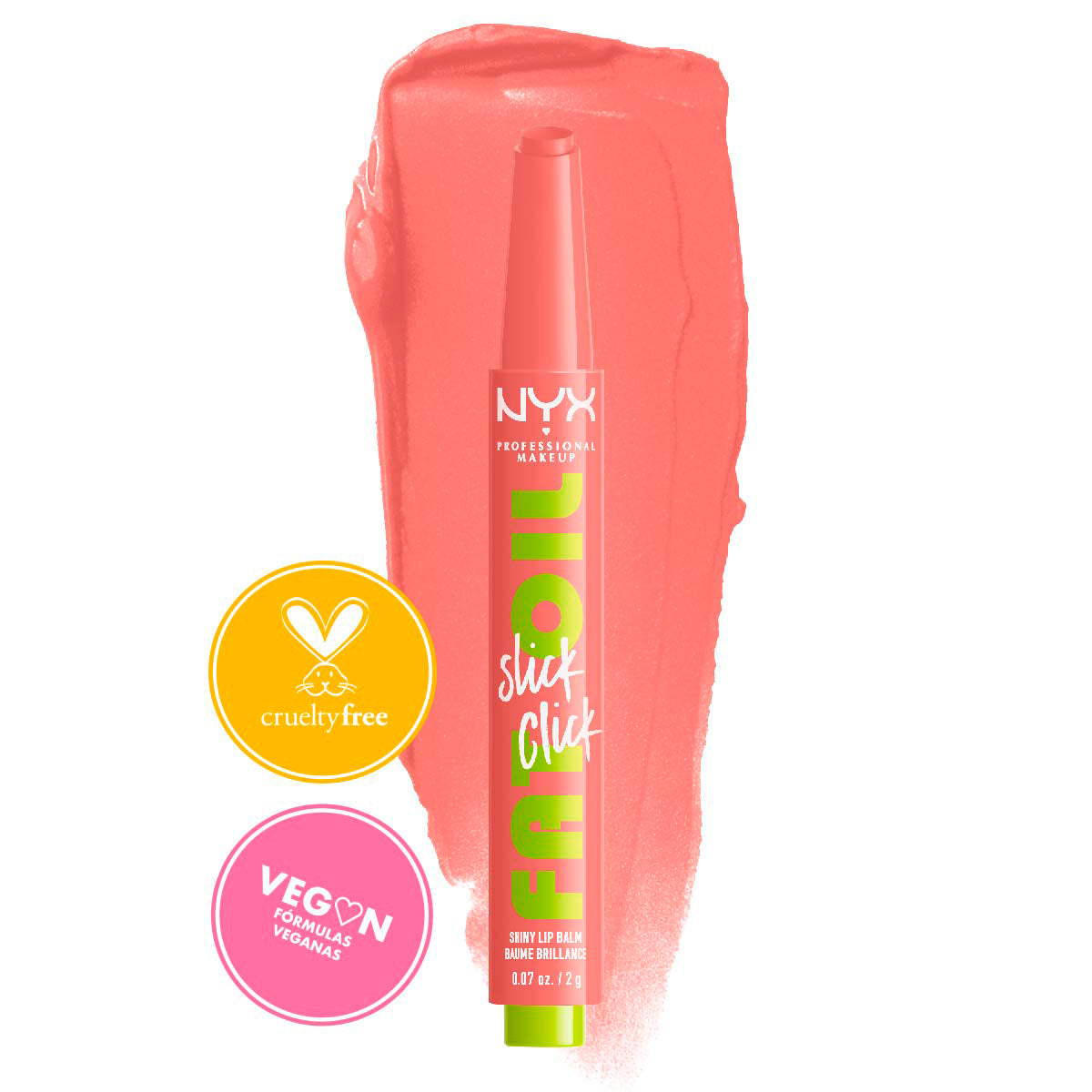 BÁLSAMO PARA LABIOS FAT OIL SLICK CLICK - NYX PROFESSIONAL MAKEUP