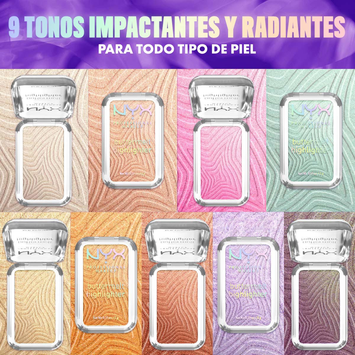 ILUMINADOR BUTTERMELT - NYX PROFESSIONAL MAKEUP