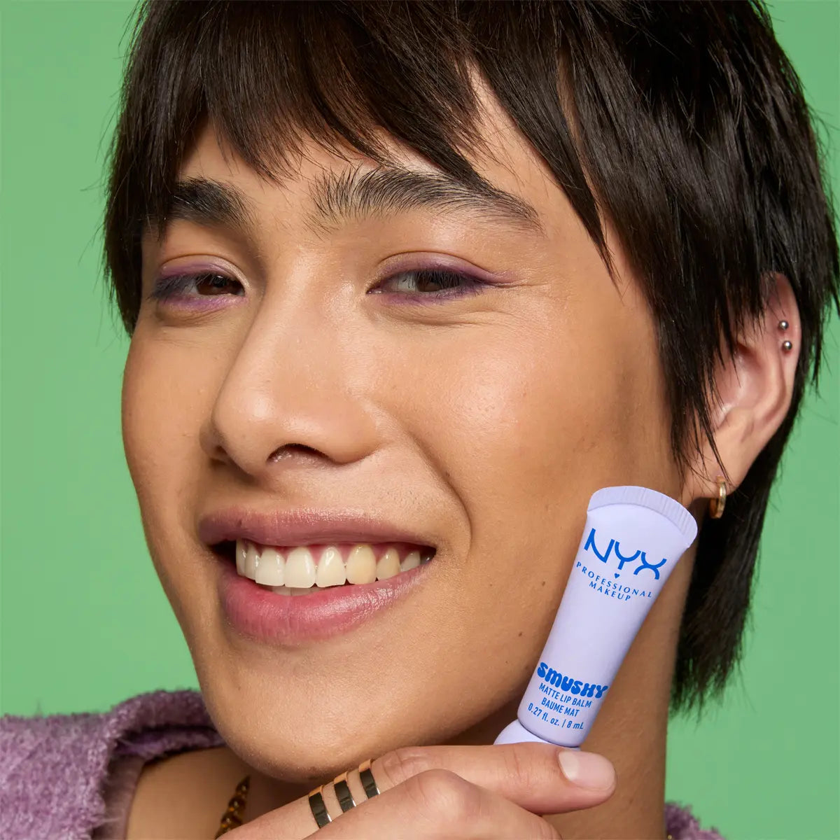 BÁLSAMO LABIAL MATE SMUSHY - NYX PROFESSIONAL MAKEUP