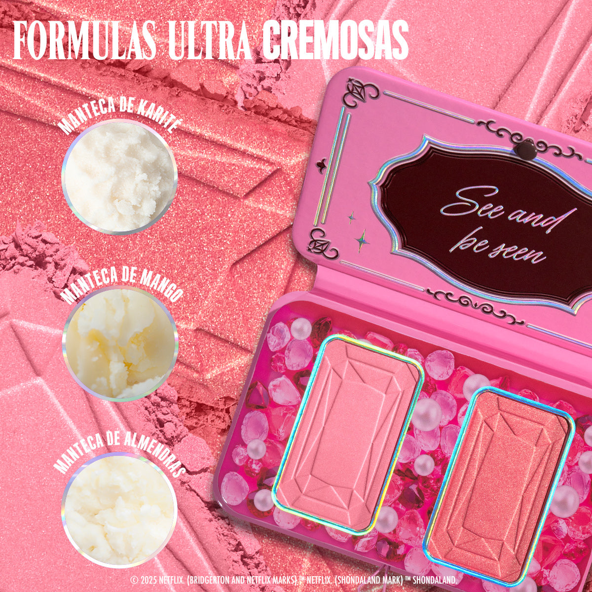 BRIDGERTON ROYAL BLUSH PALETTE - NYX