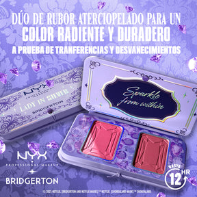 BRIDGERTON ROYAL BLUSH PALETTE - NYX
