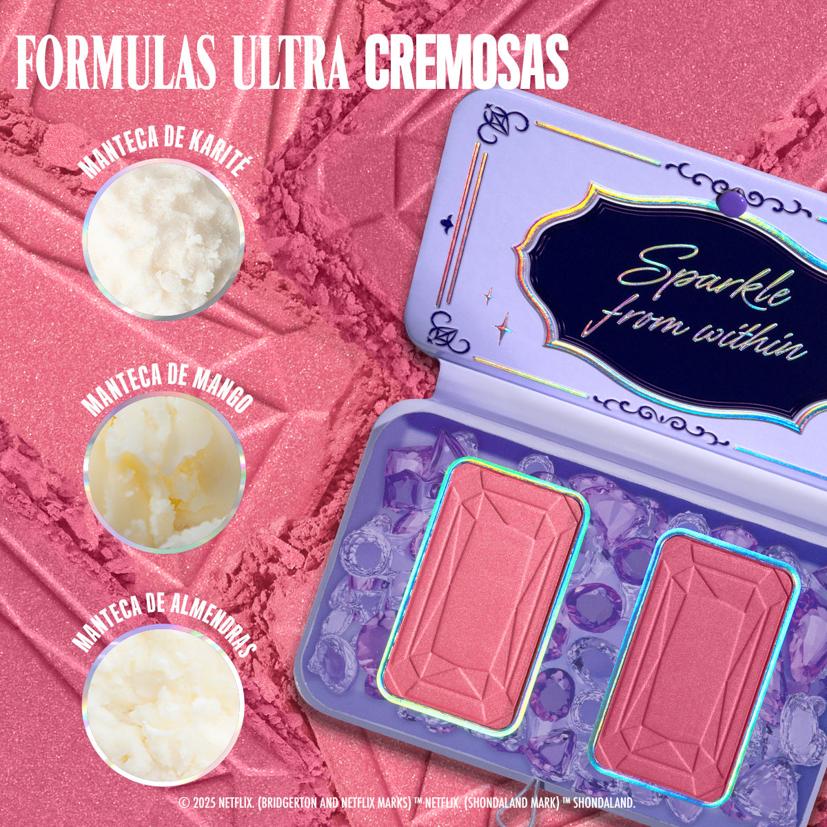 BRIDGERTON ROYAL BLUSH PALETTE - NYX