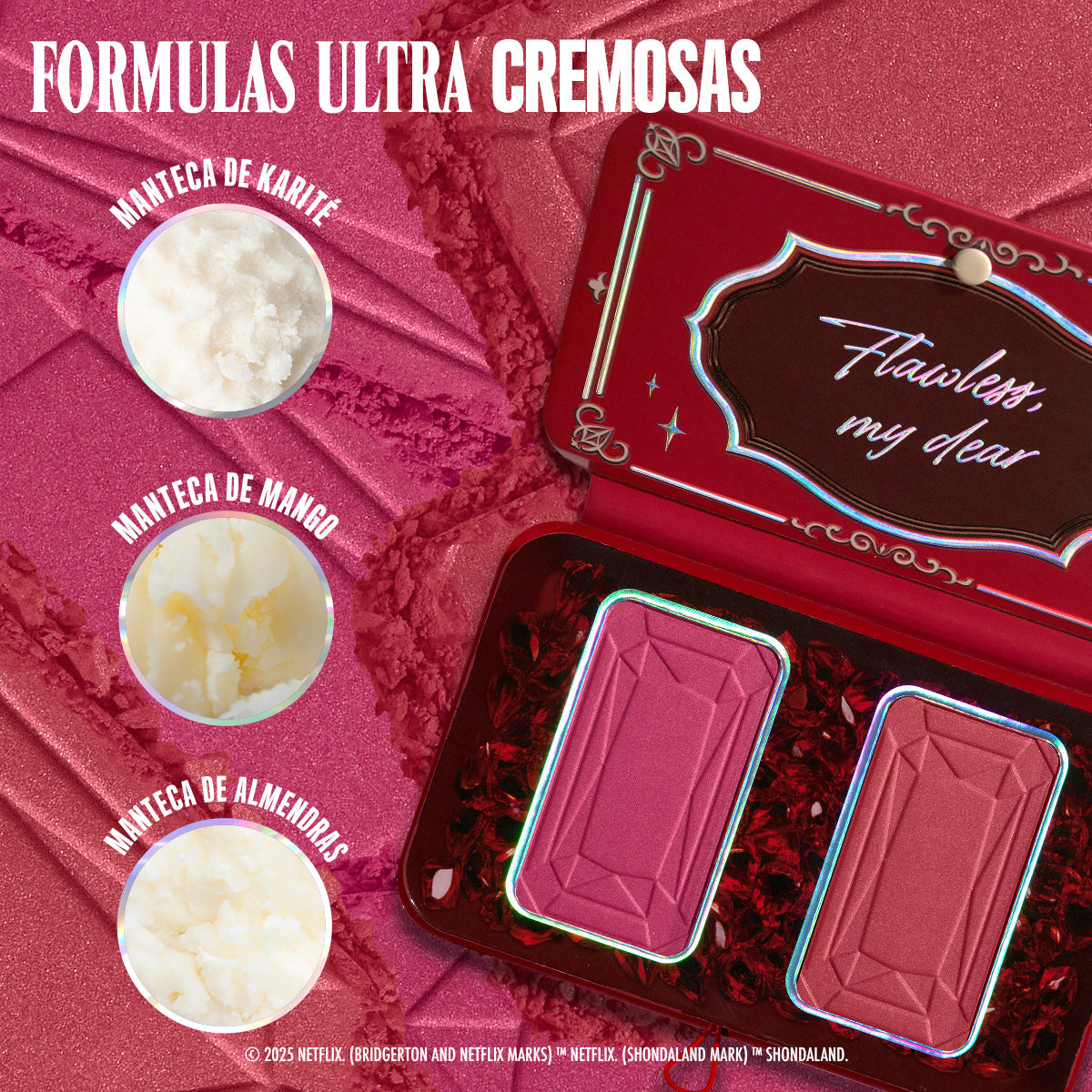 BRIDGERTON ROYAL BLUSH PALETTE - NYX