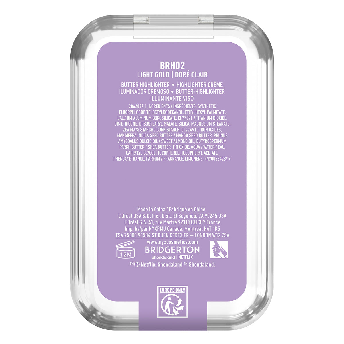 BRIDGERTON ROYAL HIGHLIGHTER - NYX