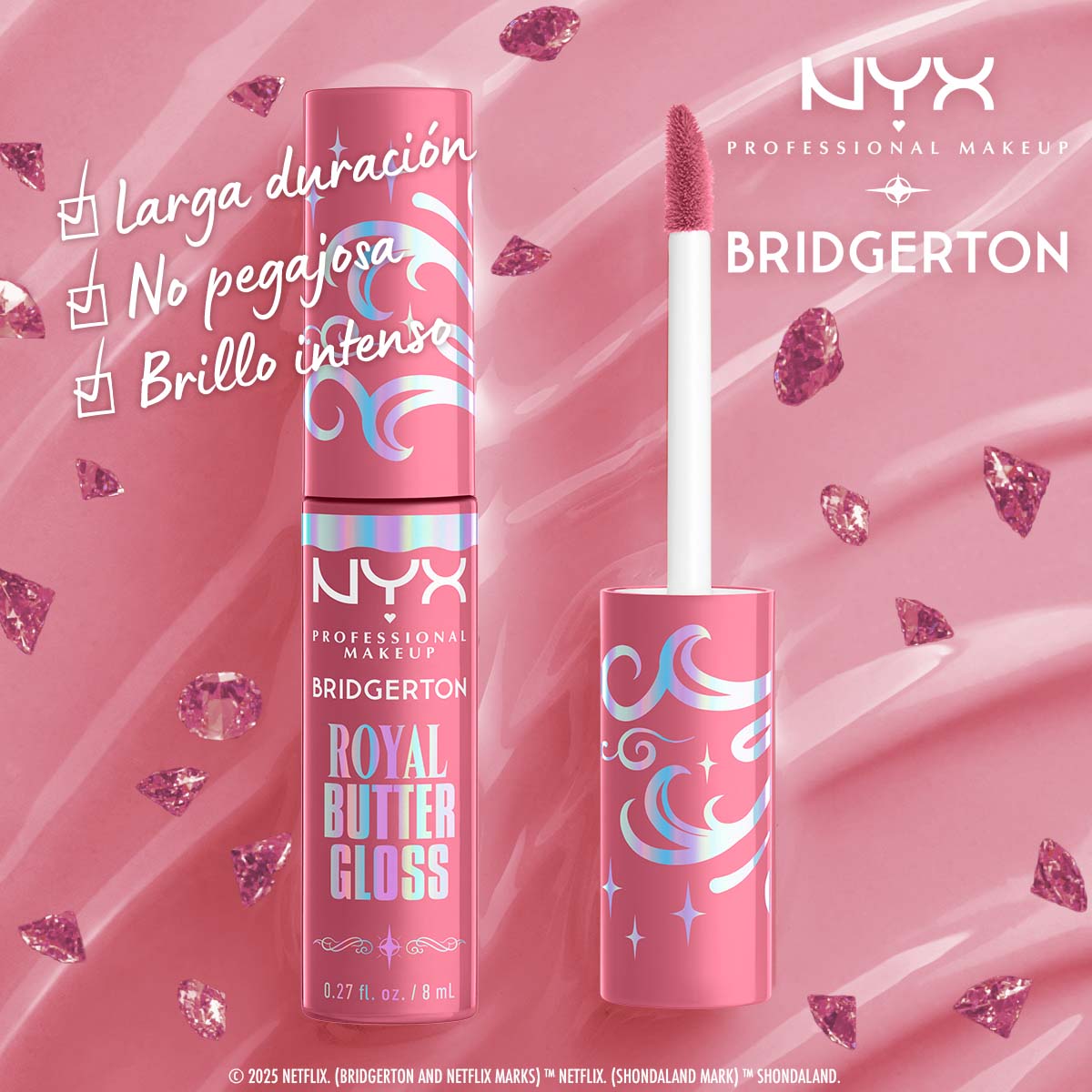 BRIDGERTON ROYAL BUTTER GLOSS - NYX