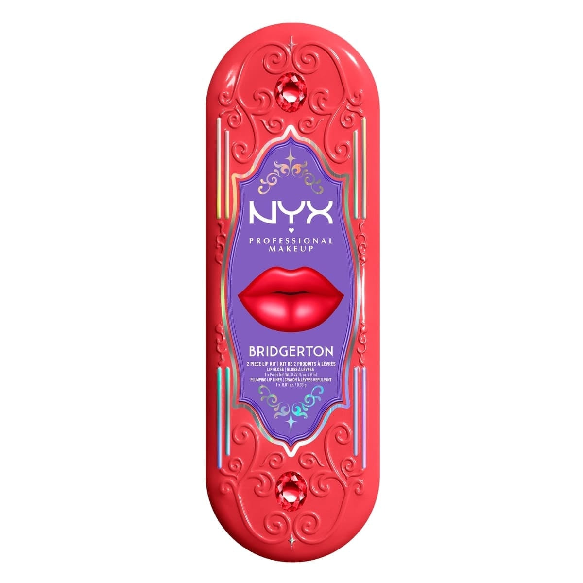 LIP KIT 01 DELINEADOR DE LABIOS + BUTTER GLOSS - NYX X BRIDGERTON