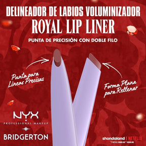 LIP KIT 01 DELINEADOR DE LABIOS + BUTTER GLOSS - NYX X BRIDGERTON