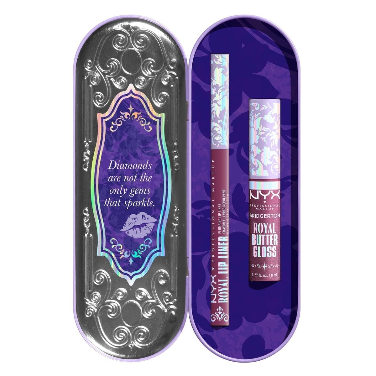LIP KIT 02 DELINEADOR DE LABIOS + BUTTER GLOSS - NYX X BRIDGERTON