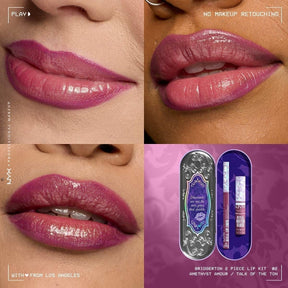 BRIDGERTON ROYAL TREASURES, KIT DE LABIOS 02 - NYX
